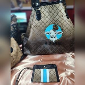 L.a.m.b. large tote